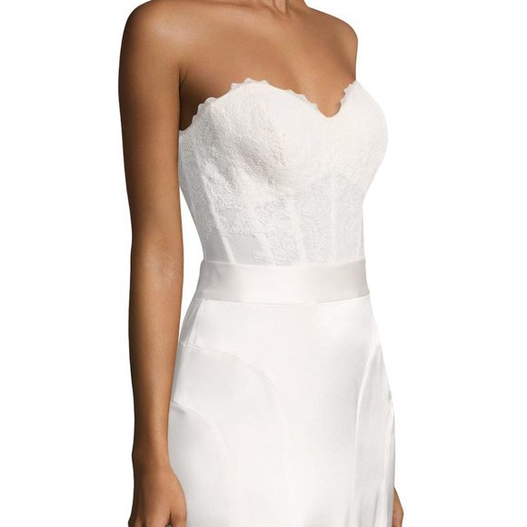 BHLDN Watters Carina Corset Top Wedding Size 2 - Picture 7 of 16
